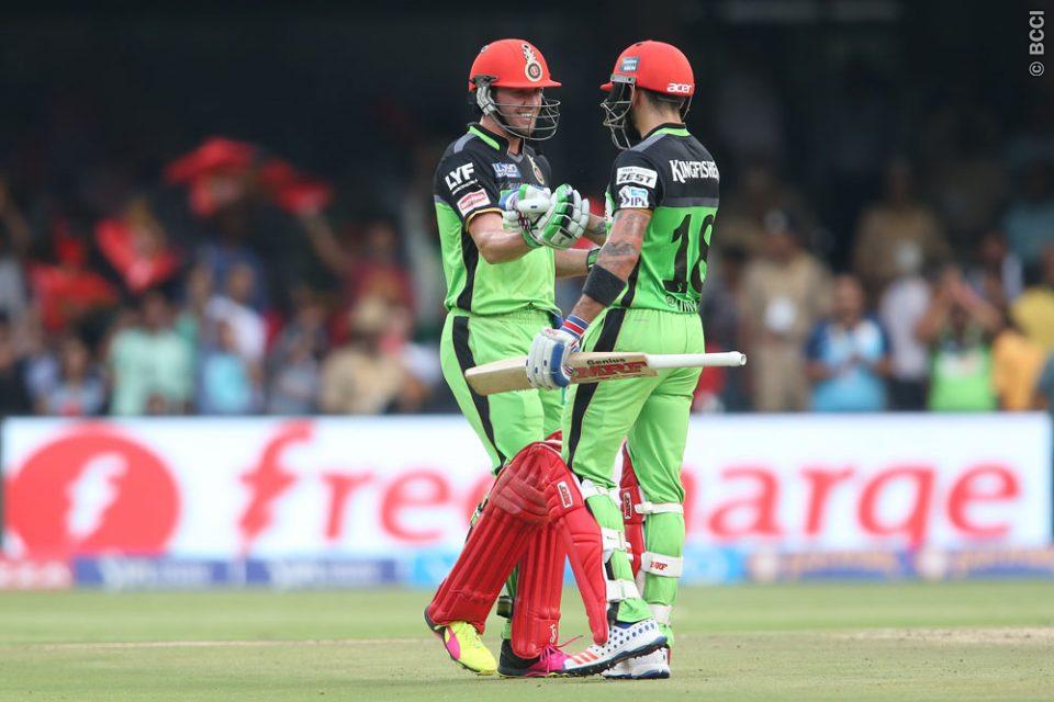 IPL 2016 | List of Records broken by Virat Kohli and AB de Villiers against Gujarat Lions