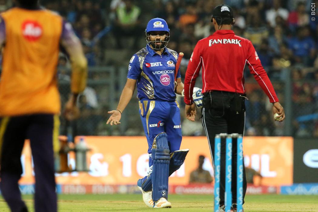 WATCH : Mumbai Indians fall victim to horrendous umpiring