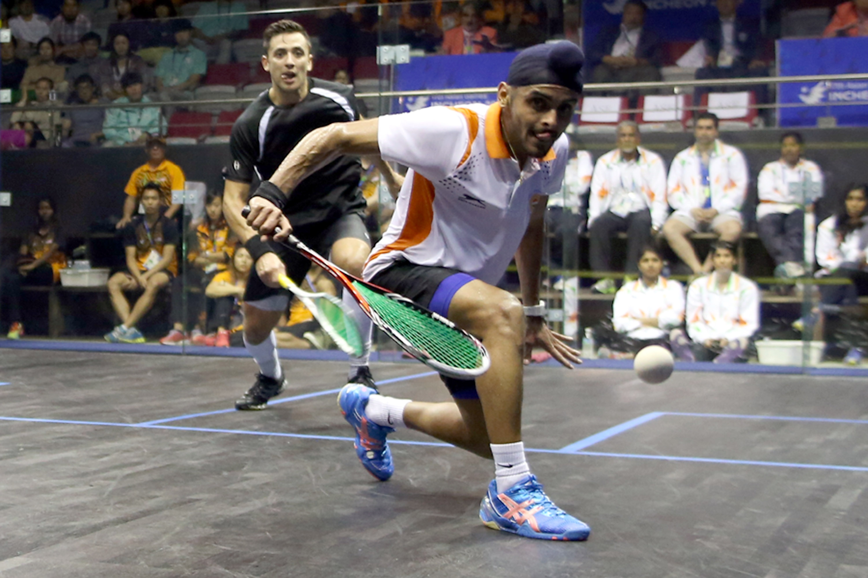 Indian squash player Harinder Pal Sandhu rises in the ranking