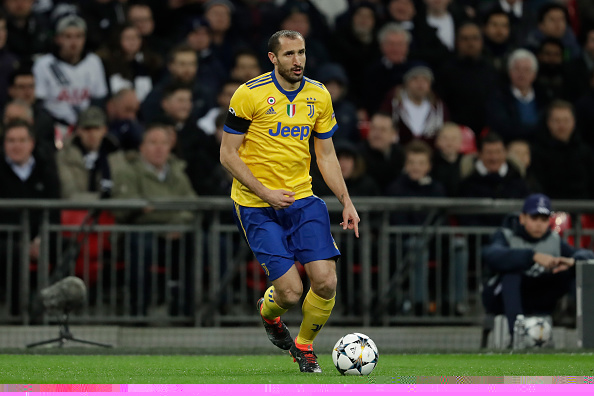 Reports | Giorgio Chiellini set for lengthy spell on the sidelines