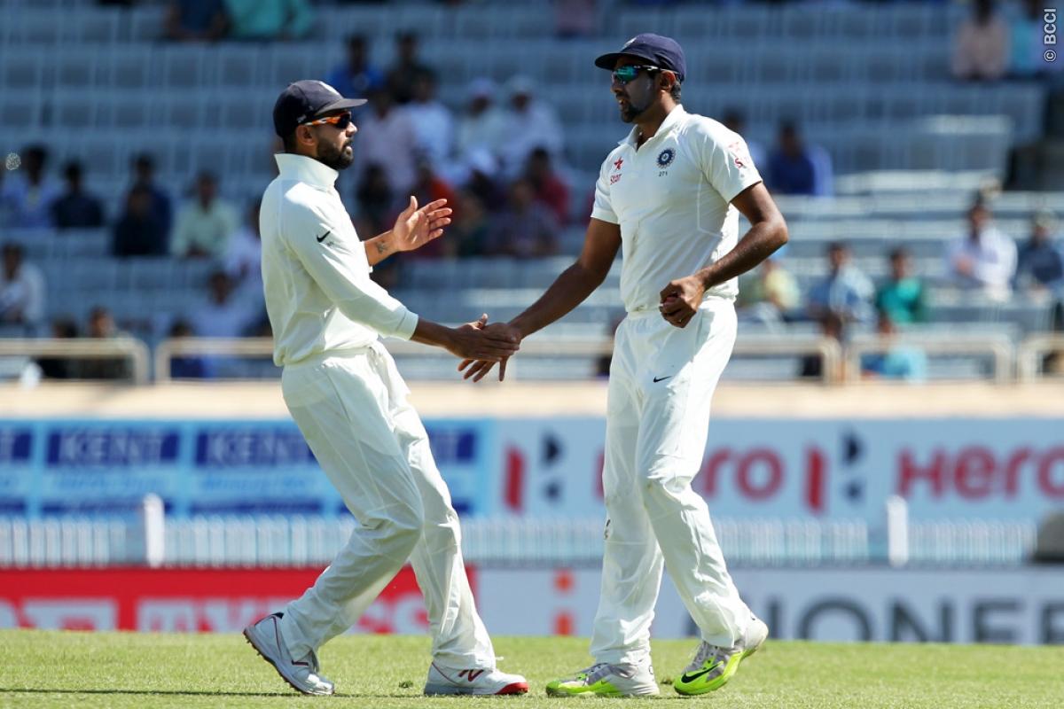 Reports : Ravichandran Ashwin suffers minor hand injury ahead of Test series