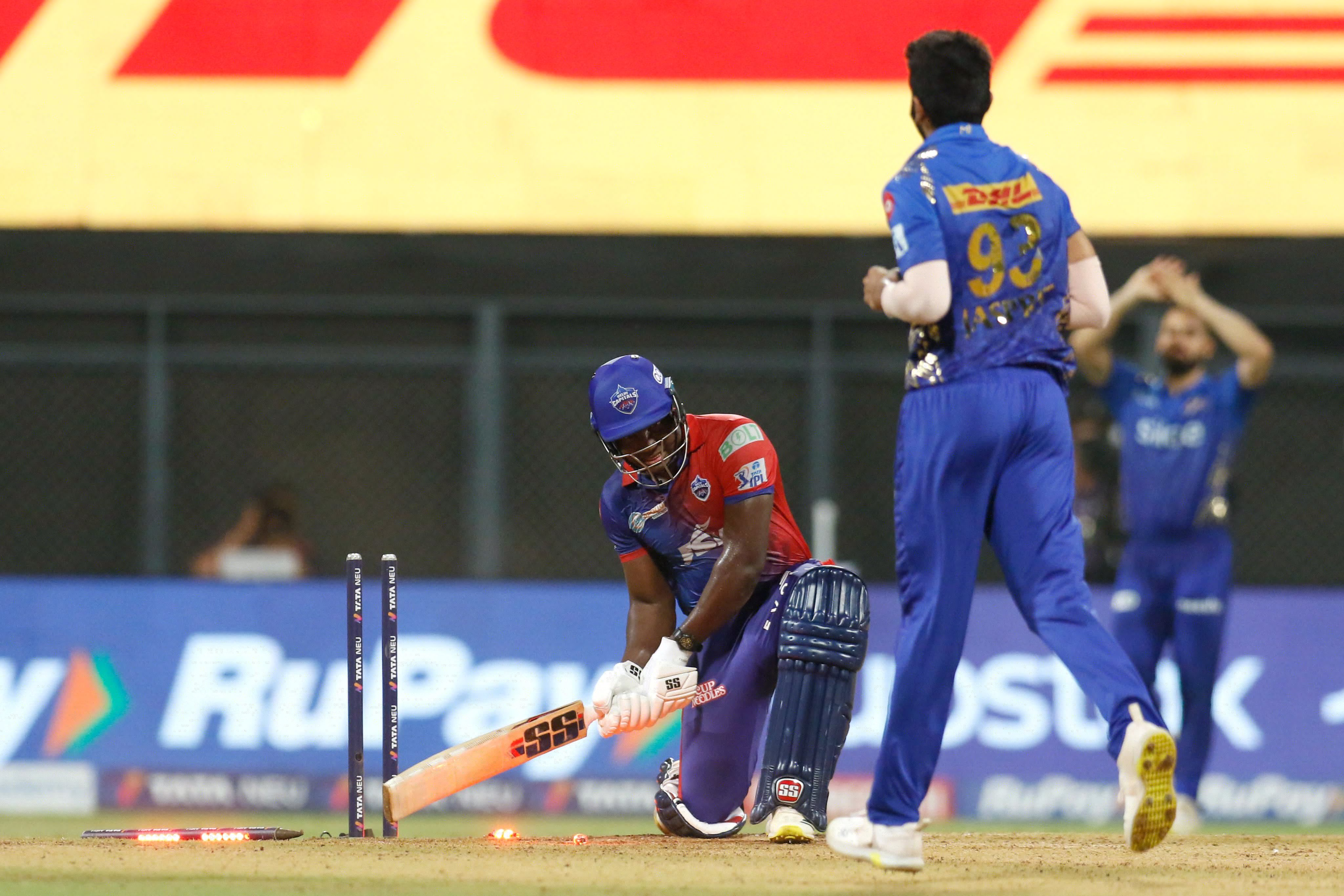 IPL 2022, DC vs MI | Internet reacts as Jasprit Bumrah rattles Rovman Powell's stumps