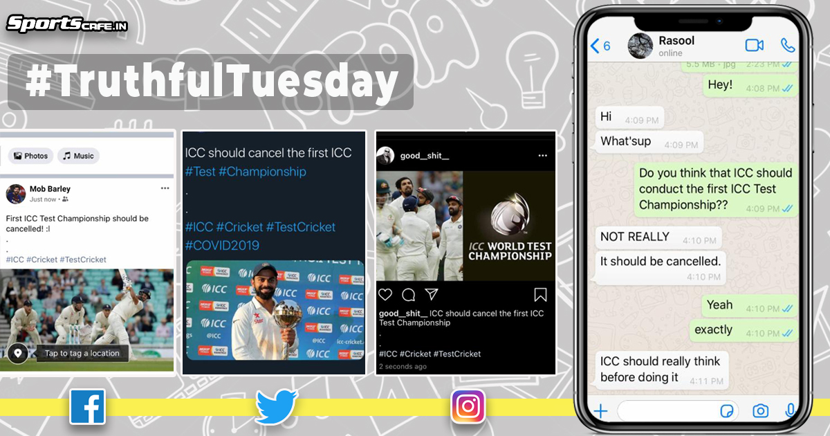 Truthful Tuesday | ICC should render first Test Championship null and void