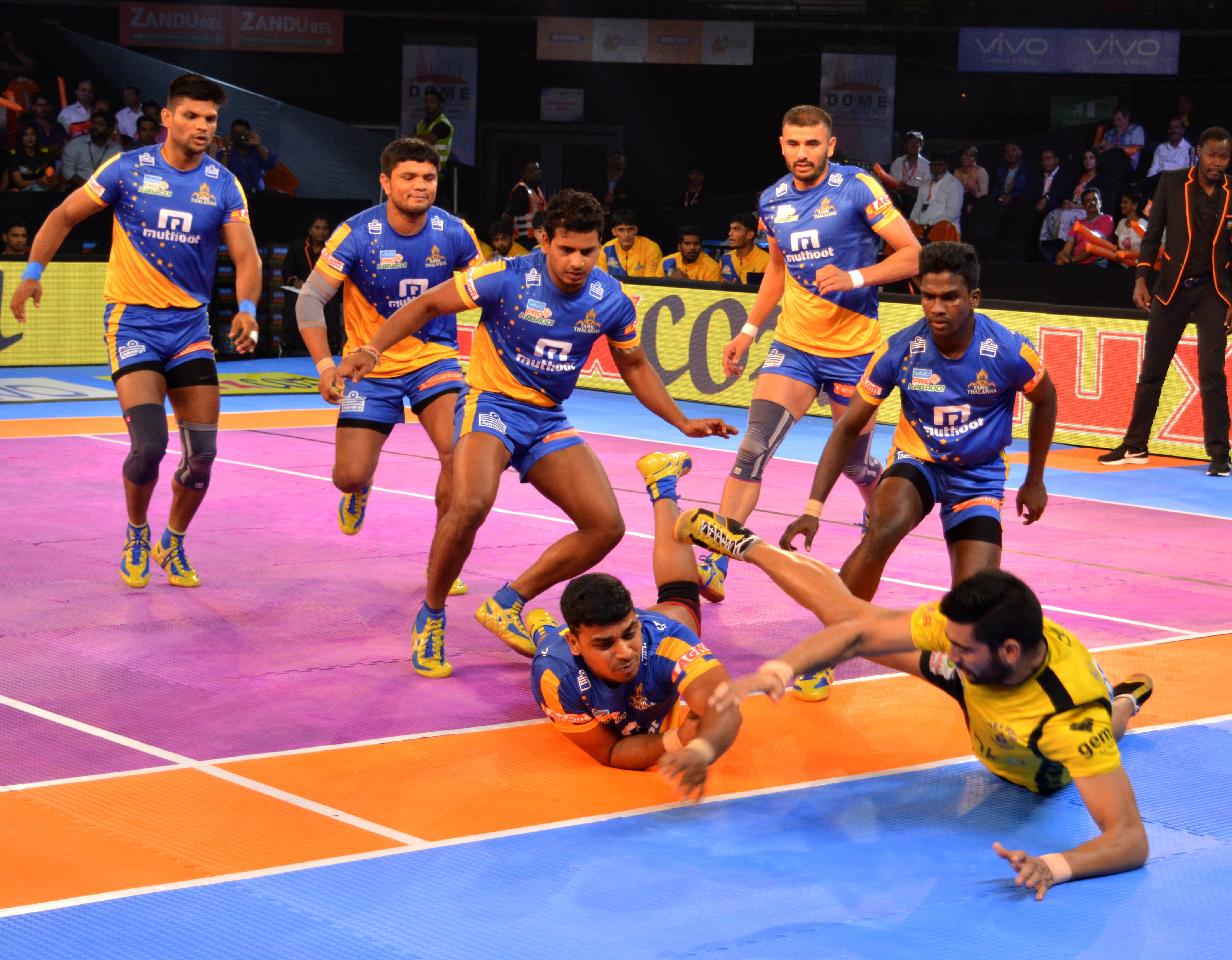 PKL 2017 | Sombir's Super 10 leads Telugu Titans to victory over Tamil Thalaivas