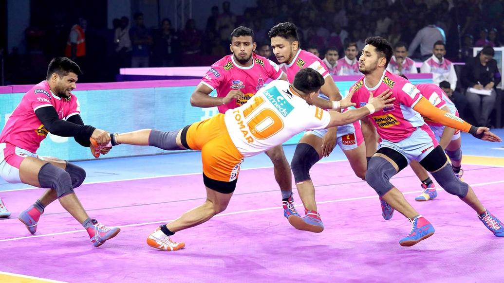 PKL 2019 | Jaipur Pink Panthers register first win at home after beating Puneri Paltan