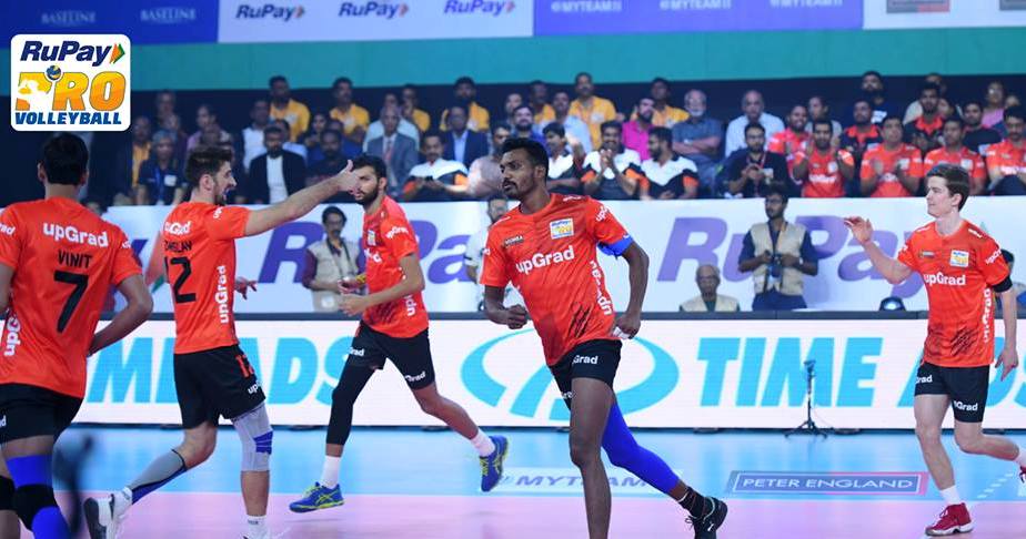 Pro Volleyball | Black Hawks Hyderabad defeat U Mumba Volley 3-2 on Day 11