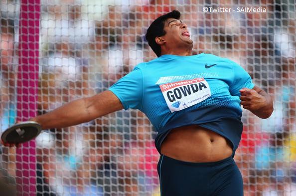 Reigning discus throw champion Vikas Gowda doubtful starter for Asian Championships