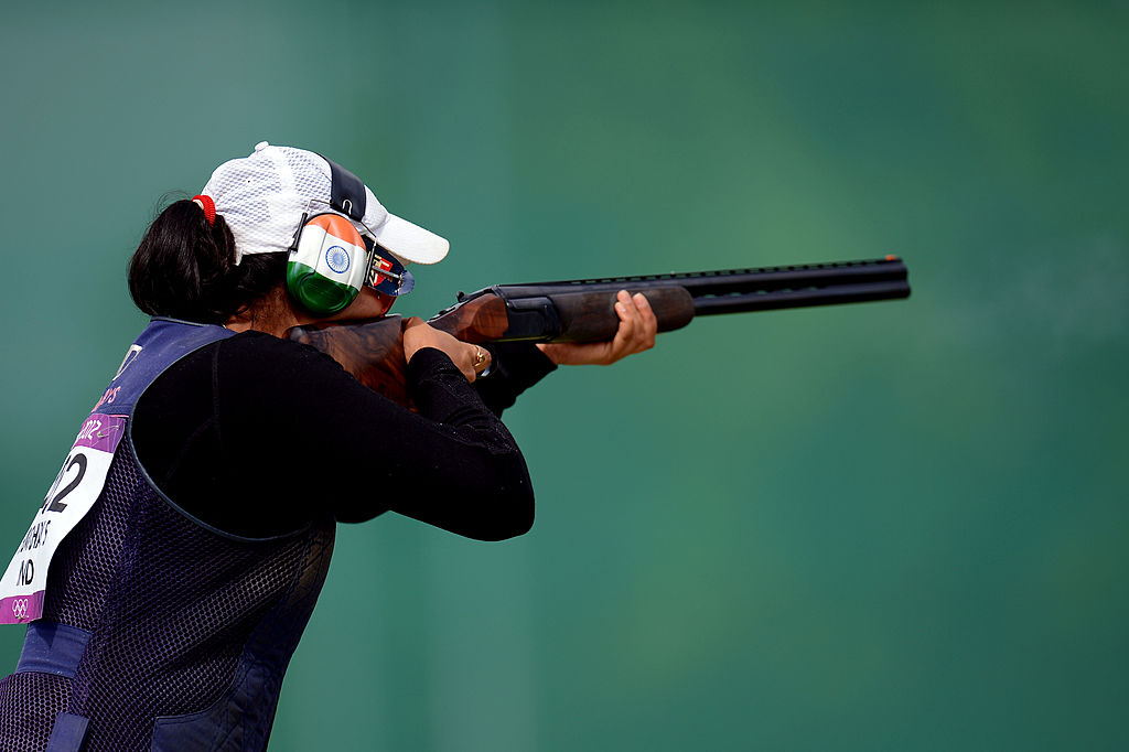 ISSF Shotgun World Cup | Rajeshwari Kumari, Kynan Chenai remain at 24th position in mixed trap