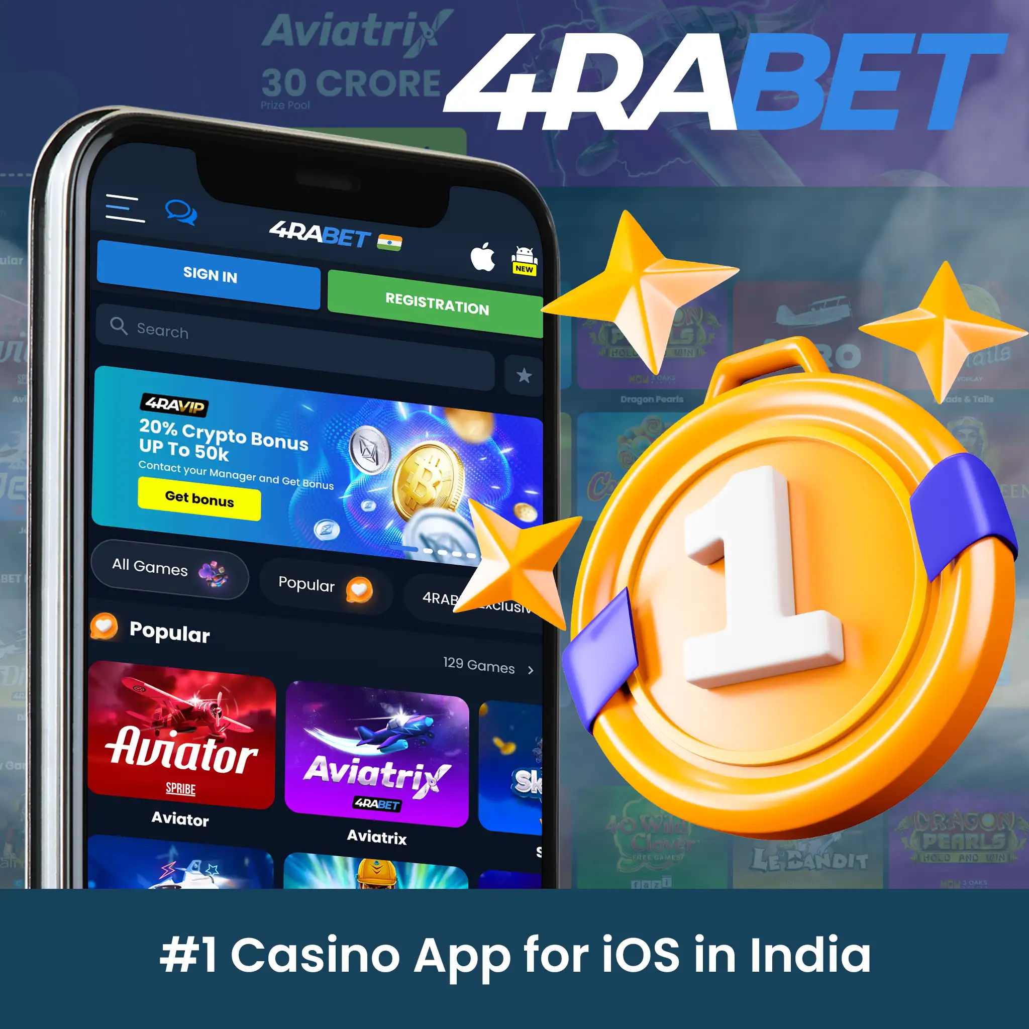 № 1 Casino App for iPhone in India by SportsCafe (November 2024).