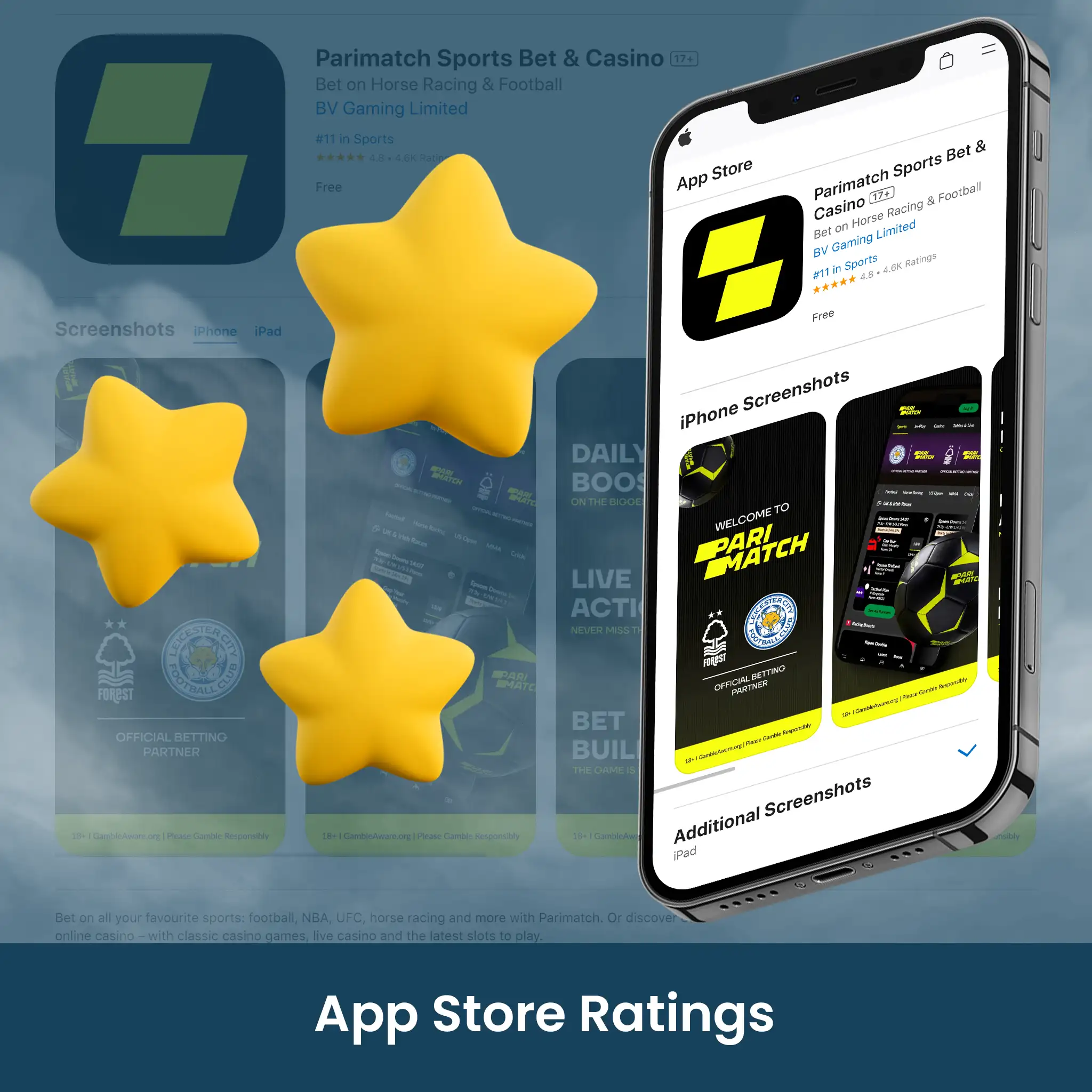 App Store Ratings, Reviews, and Update Frequency.