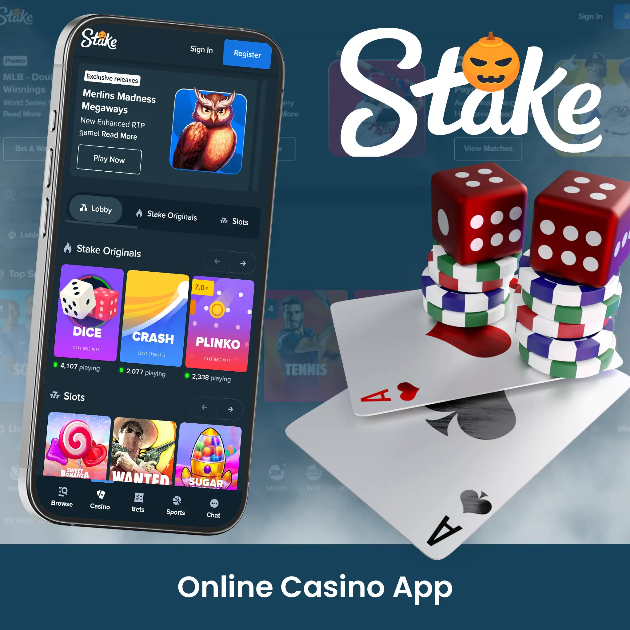 Stake Casino App.