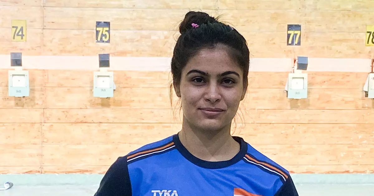 Manu Bhaker wins 25m pistol championship in national trials