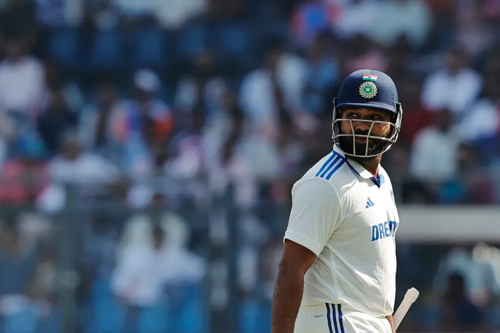 IND vs NZ | Twitter erupts as Rohit’s pull shot falls prey to Henry’s deceptive short ball trap