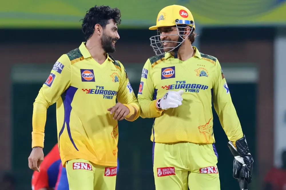 IPL 2023 | Jadeja delivers Dhoni-esque finish to help CSK equal MI’s record in rain affected final 