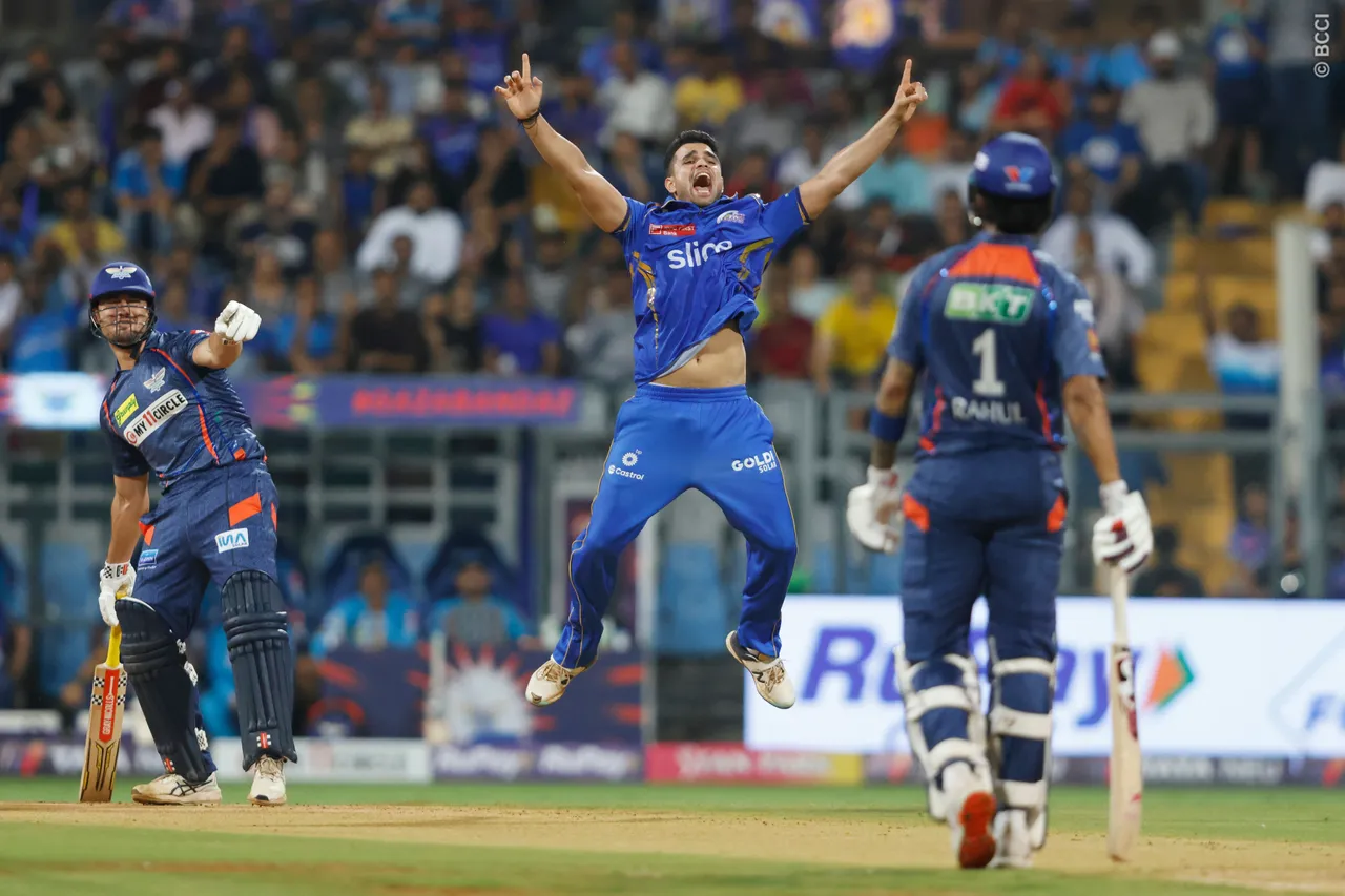 MI vs LSG | Twitter abuzz as animated Arjun Tendulkar's premature celebration goes wrong after LSG review