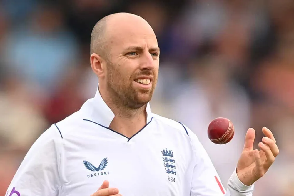 WATCH | Savage Jack Leach raises 'specs' to mark epic hundred celebration