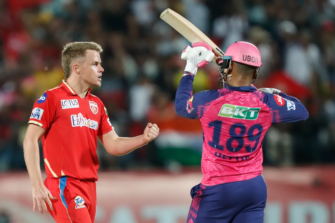 IPL 2023, PBKS vs RR | Twitter reacts to Shimron Hetmyer's mocking glory run celebration to troll Curran after verbal spat