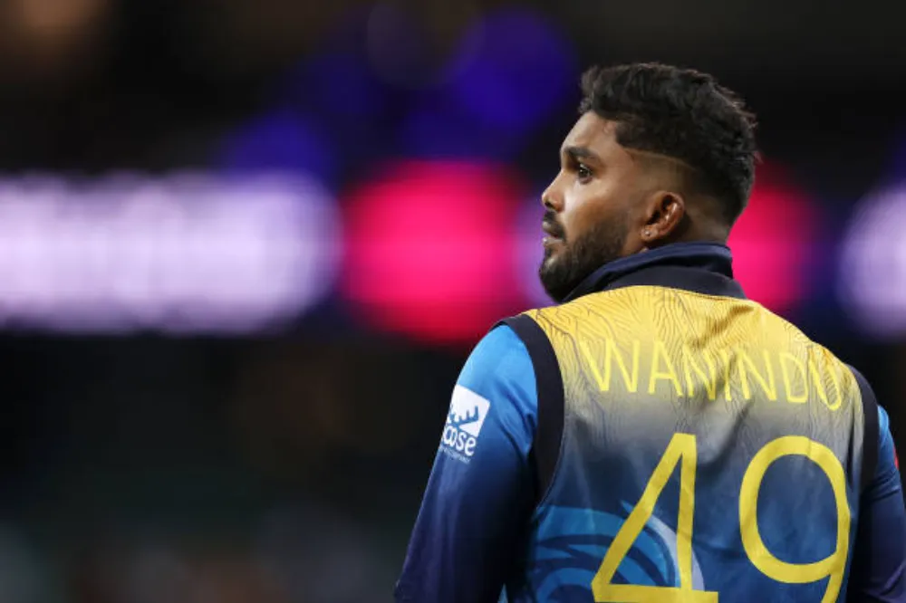 Wanindu Hasaranga ruled out of the ODI series against India due to a hamstring injury