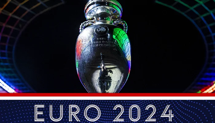 EURO 2024 Title in a frame.