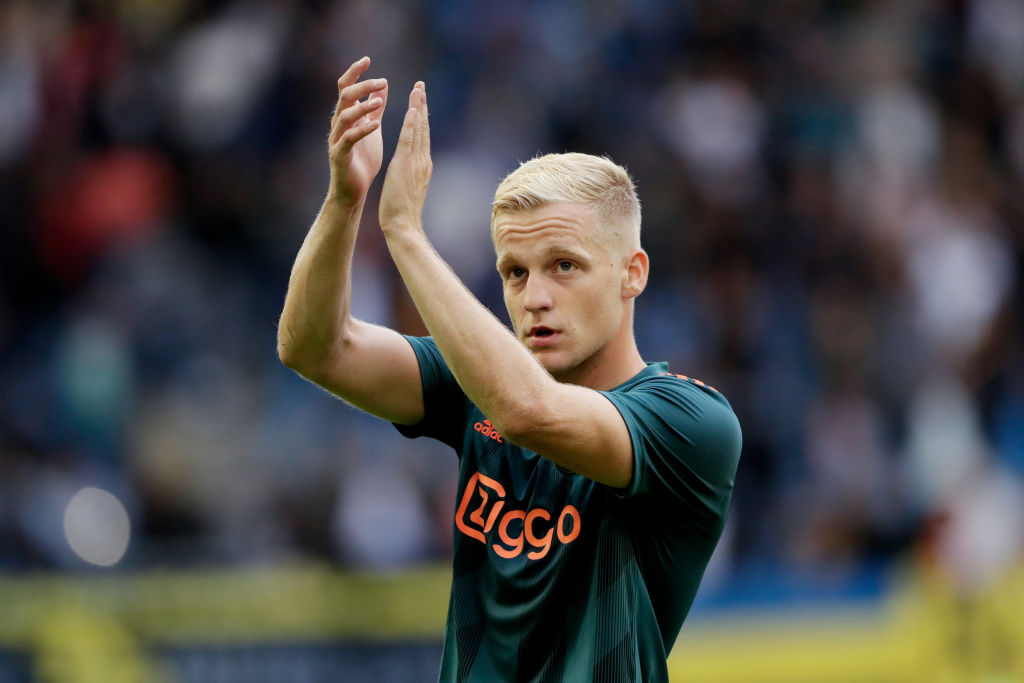 Reports | Manchester United reach £35.7 million agreement for Ajax’s Donny van de Beek