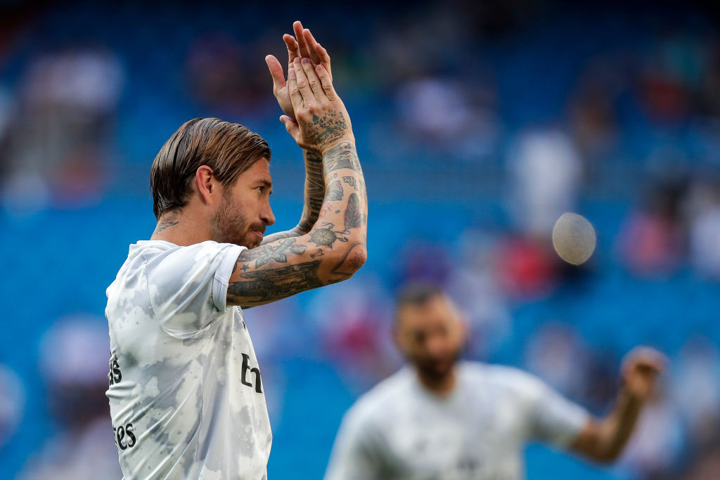 Sergio Ramos is training with us with him fit and ready to play, reveals Zinedine Zidane