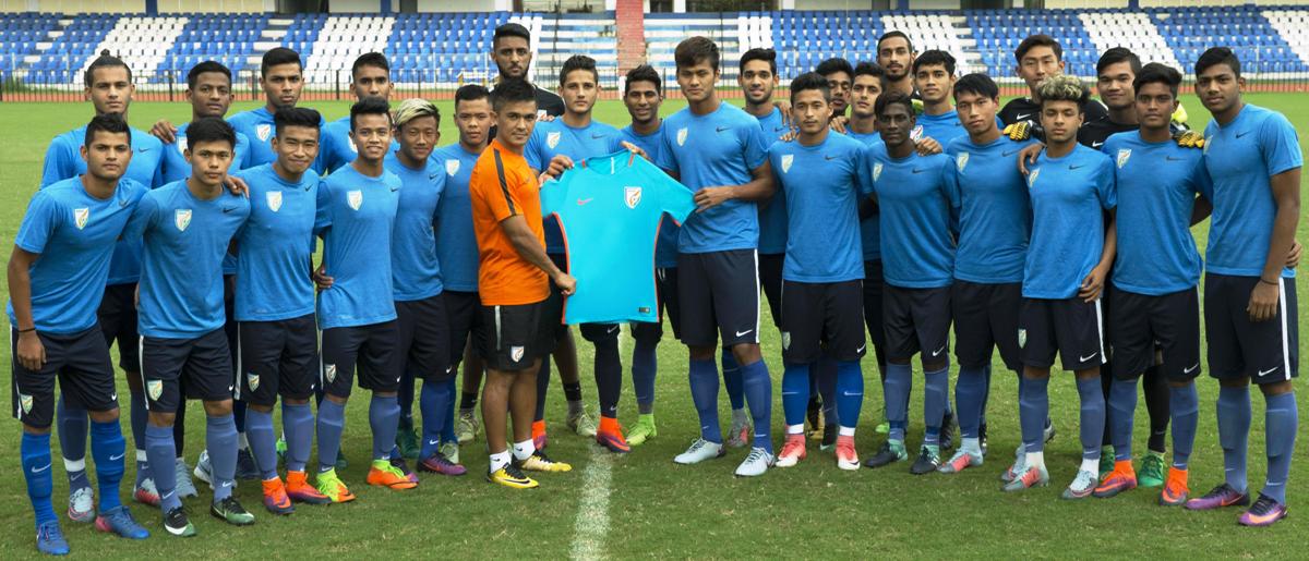 Sunil Chhetri offers motivational words for India U-17 team ahead of FIFA World Cup