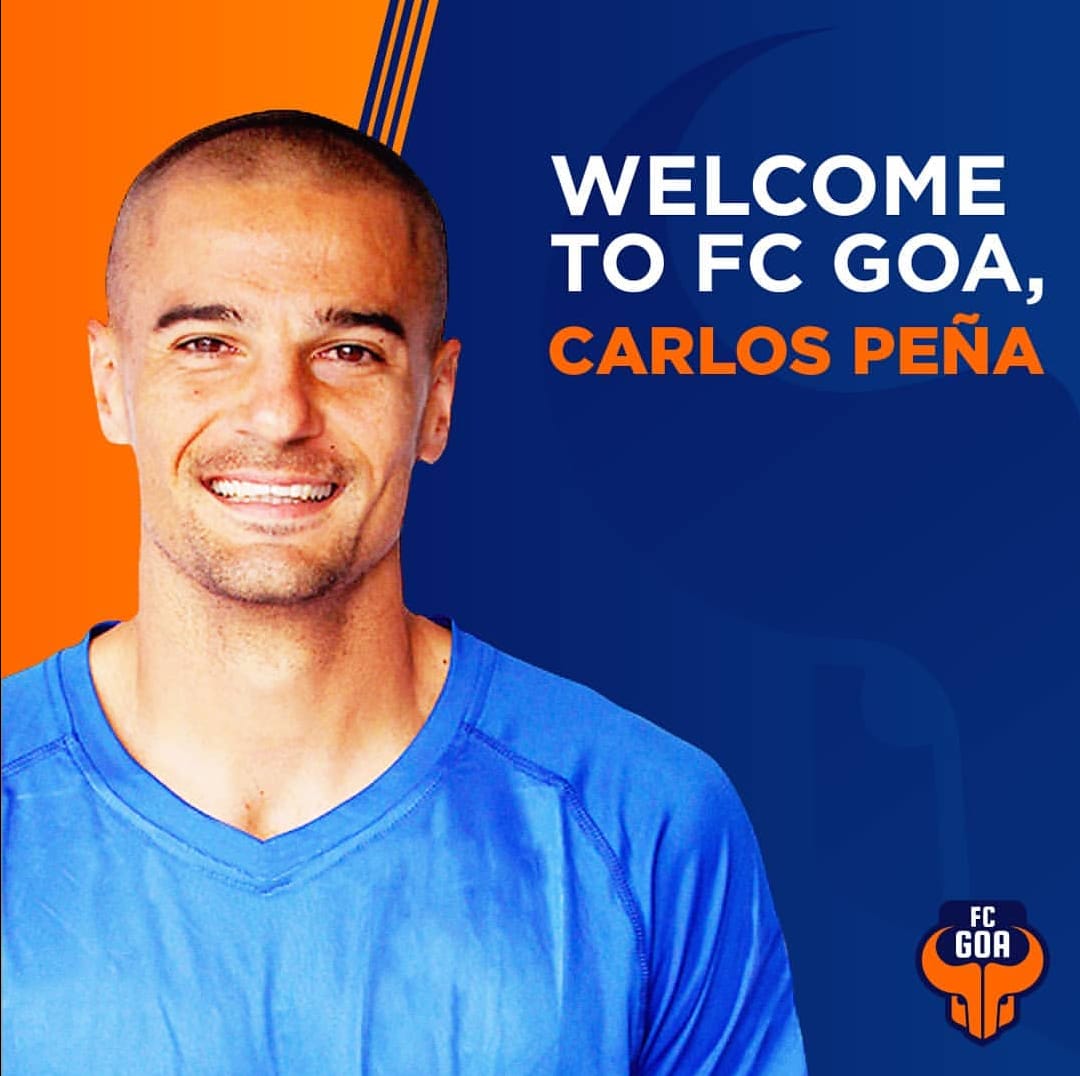 FC Goa announce the signing of Barca product Carlos Pena