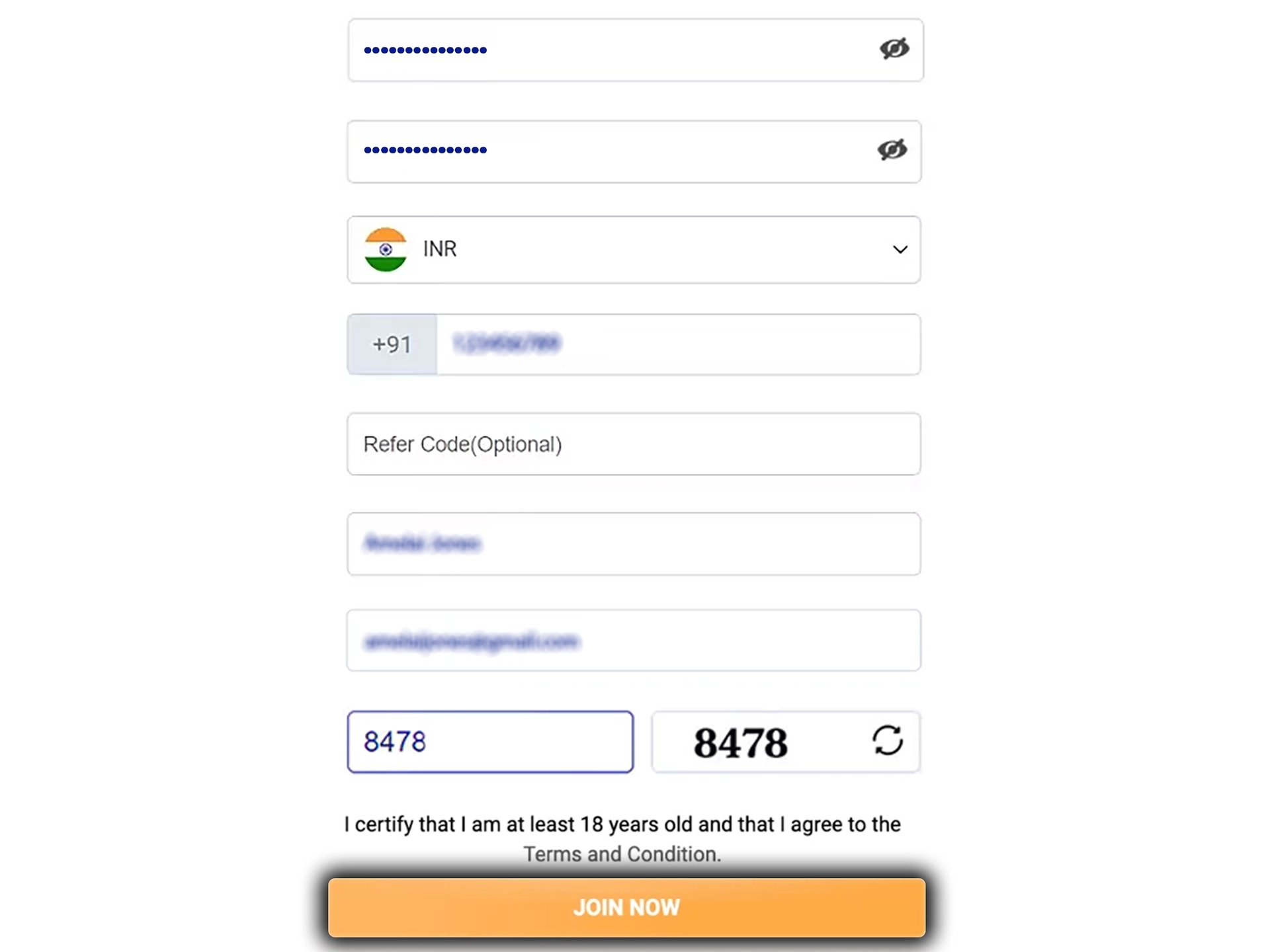 Check the entered data and confirm the creation of the ICCWIN account.