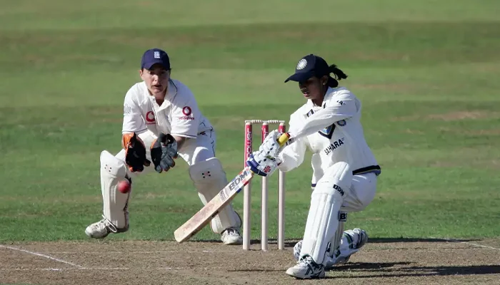 India Women going against England Women in 2006.