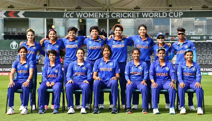 India Women’s team at ICC Women’s World Cup.