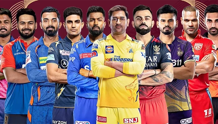 Indian Premier League 2024 captains in a photo shoot.