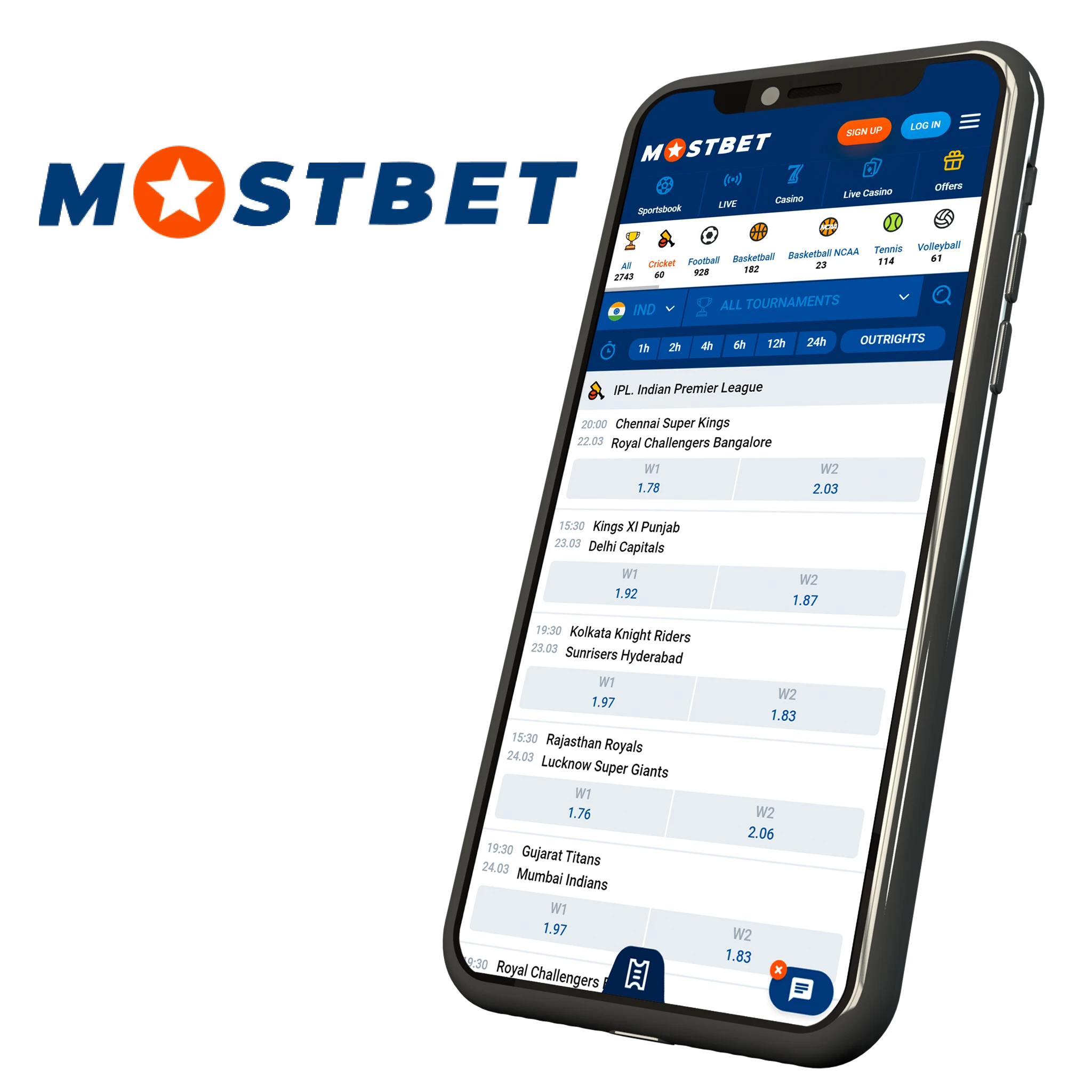 Mostbet app for IPL provides a convenient platform for cricket fans to enjoy seamless and rewarding betting.
