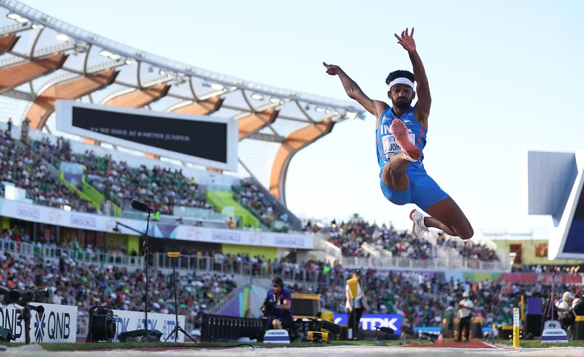 Jeswin Aldrin shatters national record in men's long jump, surpasses Murali Sreeshankar