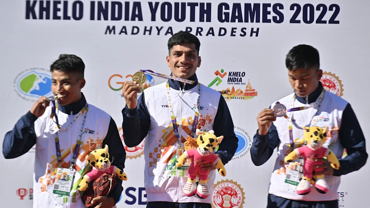 Khelo India Youth Games | Maharashtra maintain overall lead in medals table, records continue to tumble