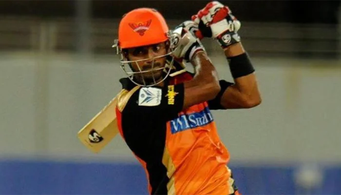 KL Rahul in Sunrisers Hyderabad jersey.