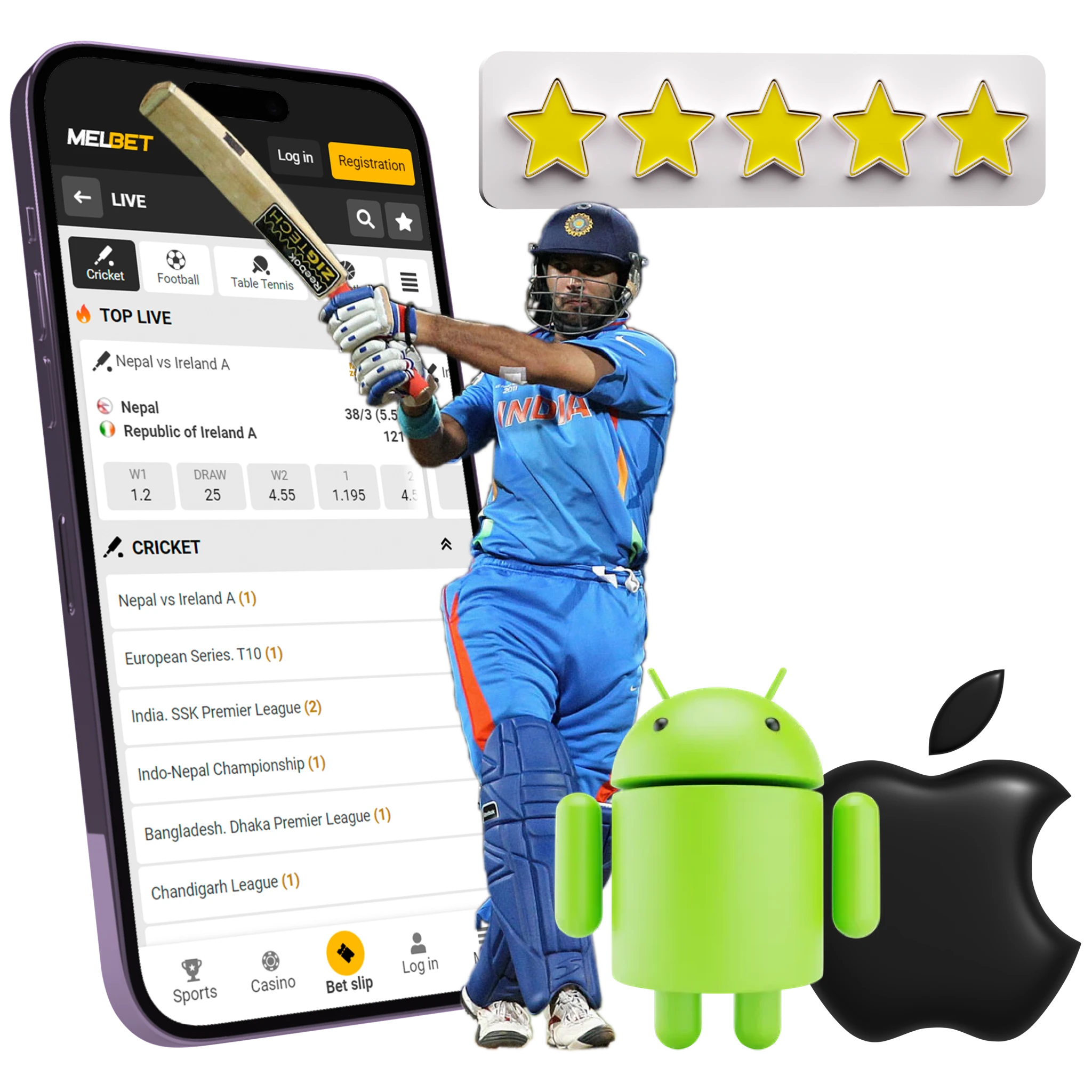 Live Cricket Betting Apps