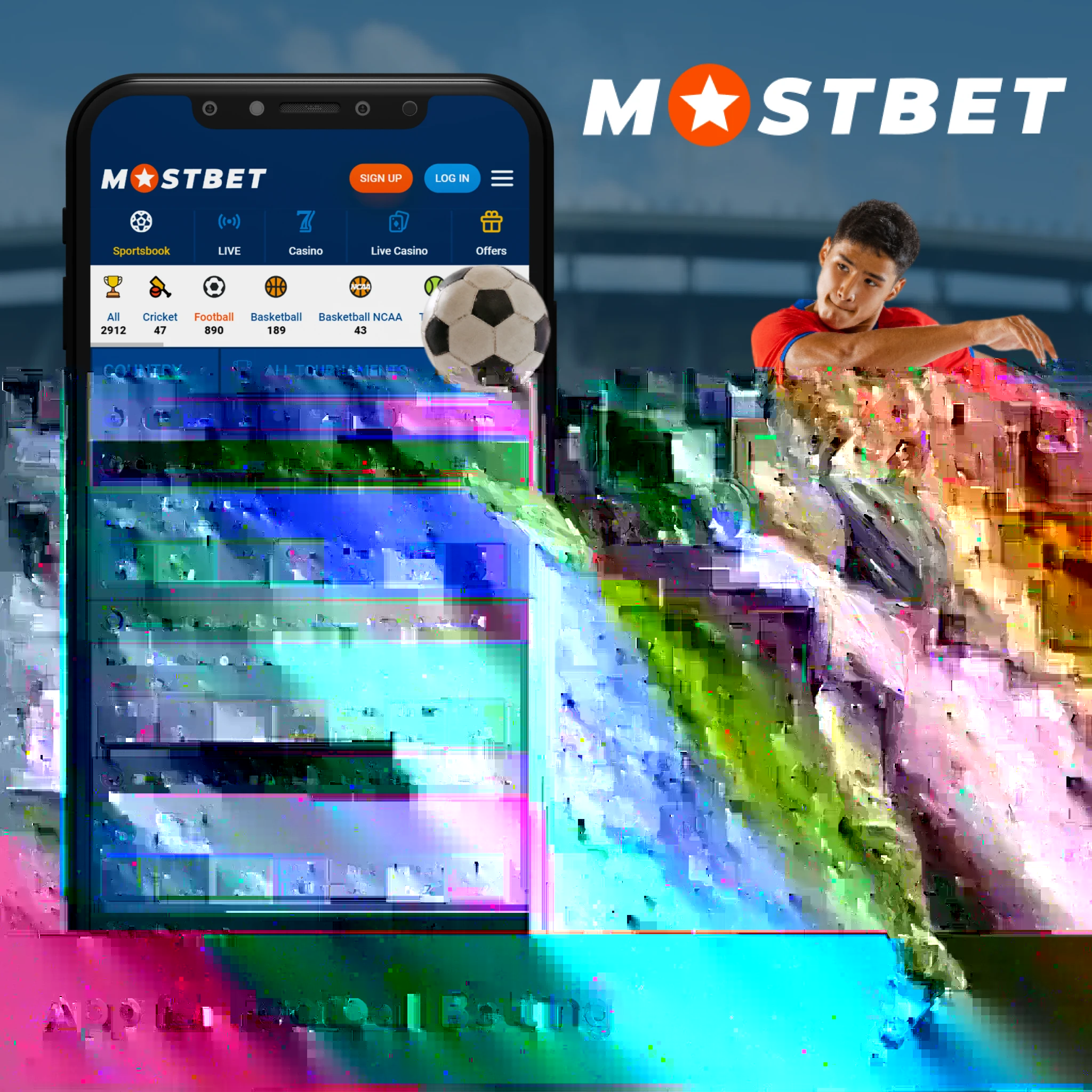 Experience the diverse football betting options and different features offered by Mostbet app.
