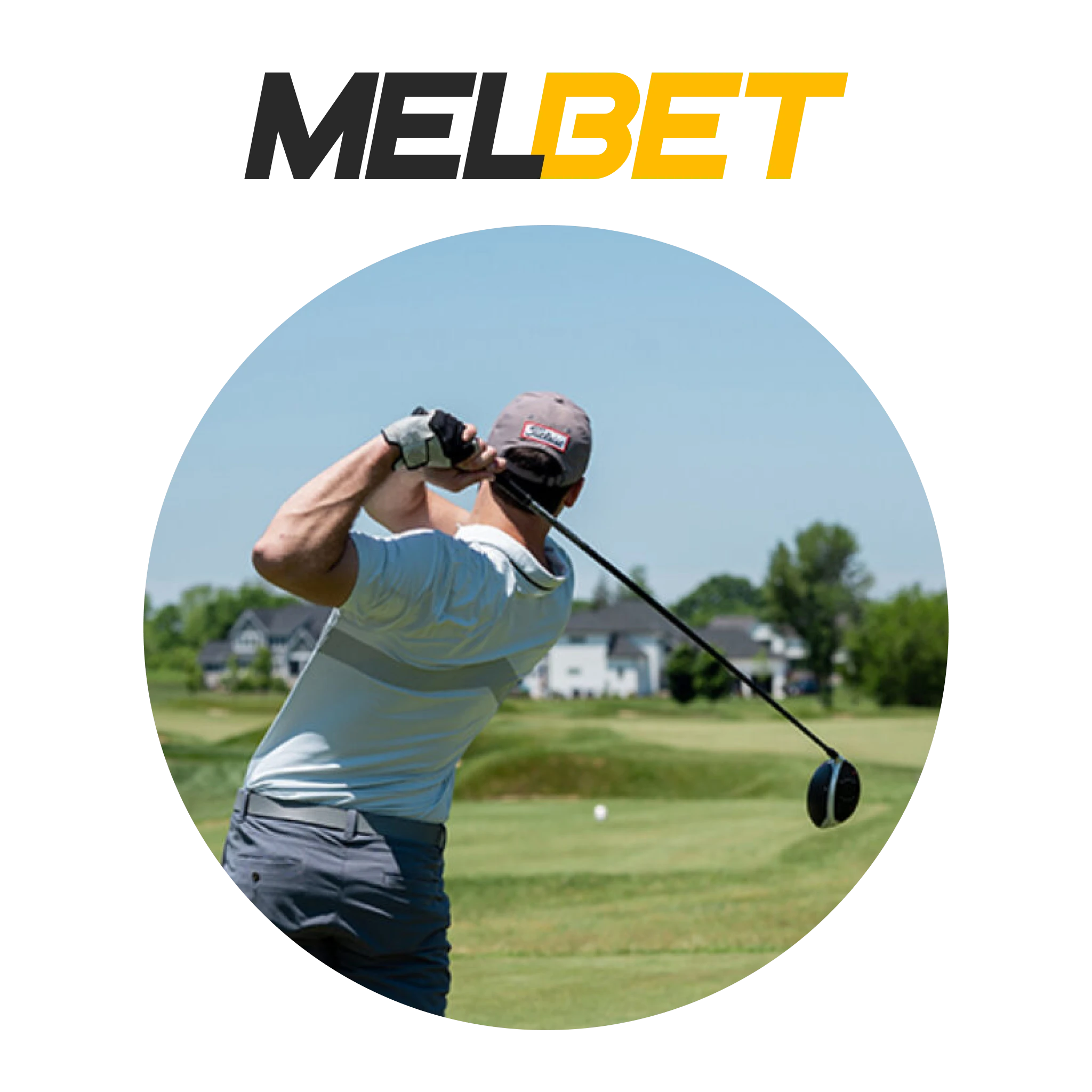 Melbet has a smart navigation bar with unique options to make golf betting more comfortable.