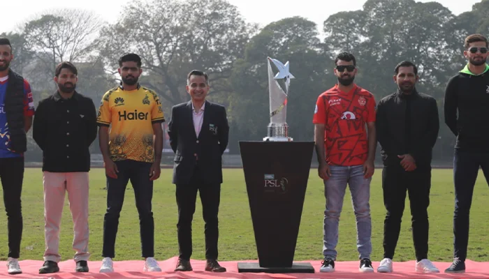 PSL 2024 Captains Photoshoot.