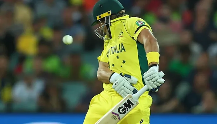 Shane Watson found it tough to play the spell of Wahab Riaz.