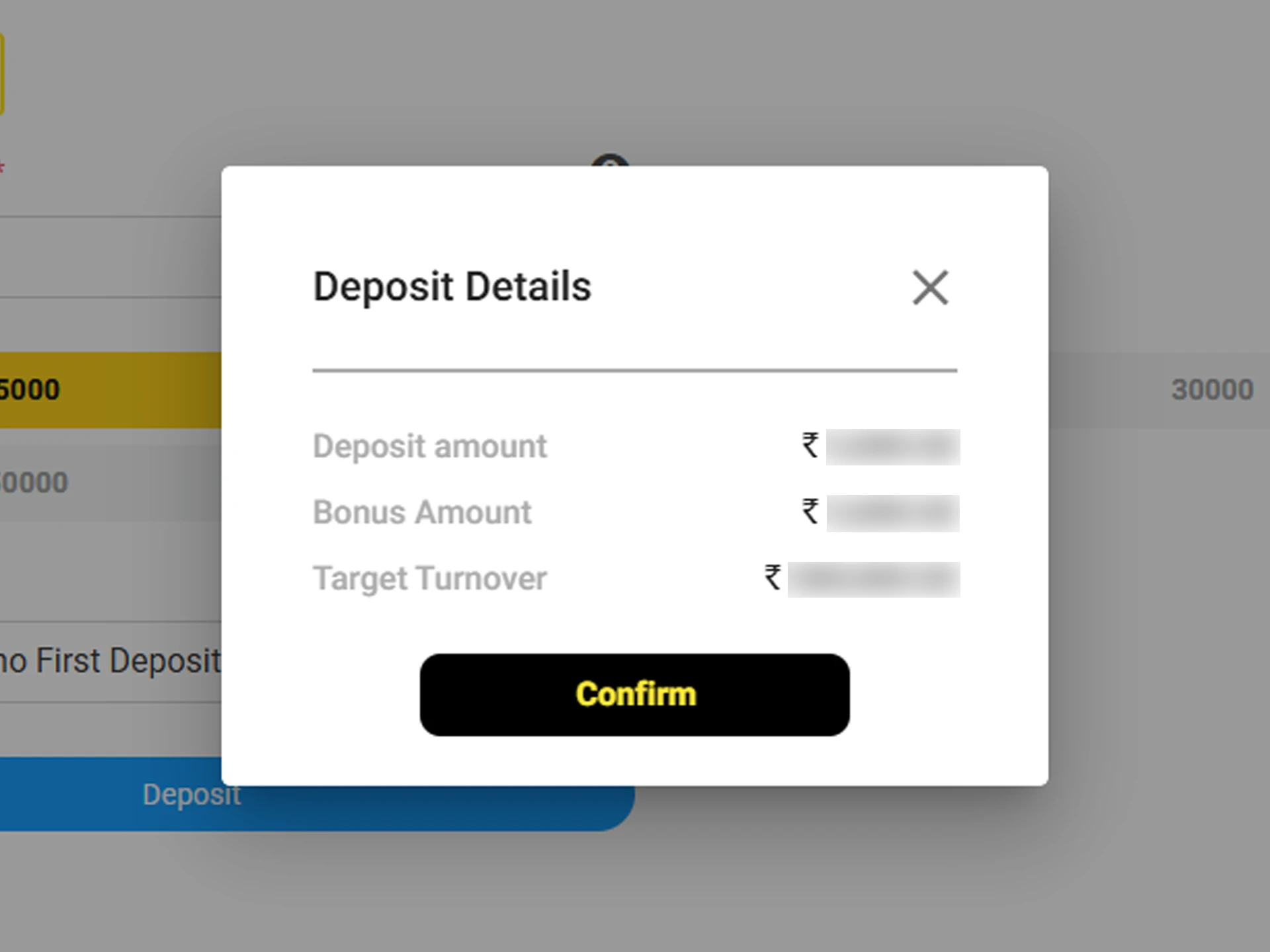 Confirm payment to receive funds to your Sona9 account.