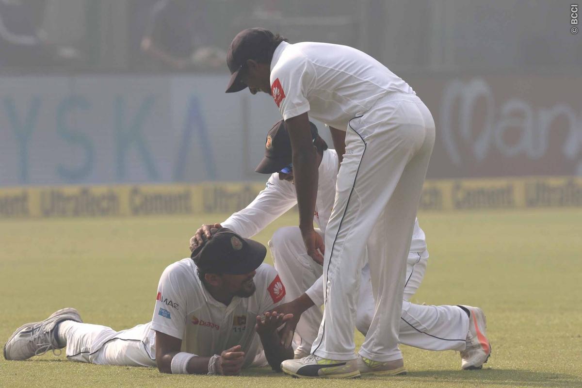 WATCH | Shikhar Dhawan walks off smiling after Suranga Lakmal takes a catch without his shoe