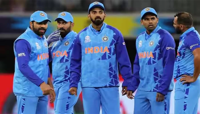 Team India at the ICC T20 World Cup 2022.