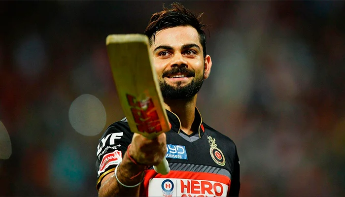 Virat Kohli in the Indian Premier League.