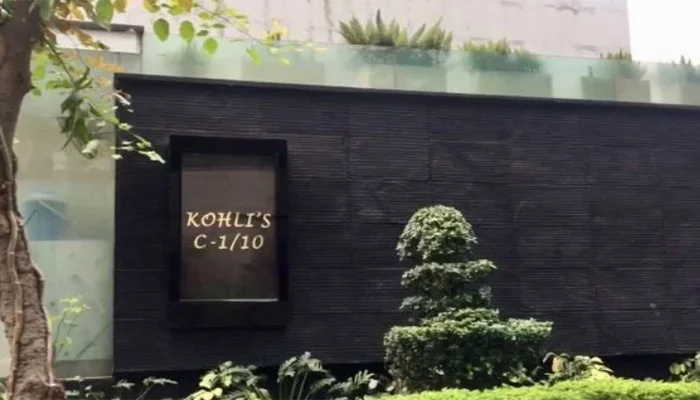 Virat Kohli’s house in Mumbai.